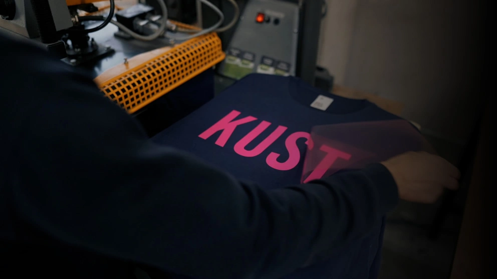 Flockdruck für T-Shirts