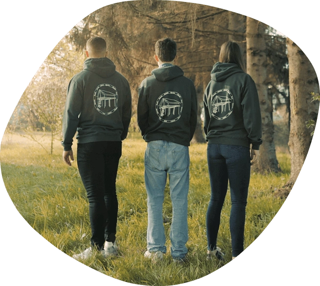 Siebdruck auf Sweatshirts